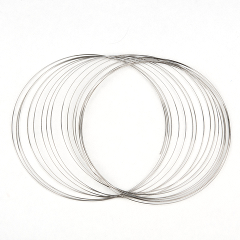 DoreenBeads 100 Loops Memory Beading Wire for Necklace 140mm ► Photo 1/4