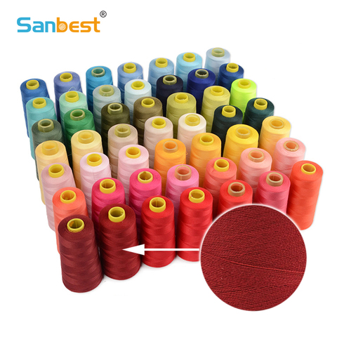 Polyester Sewing Threads Set - 8/9/10 Pcs Sewing Threads Set High Quality  Durable - Aliexpress