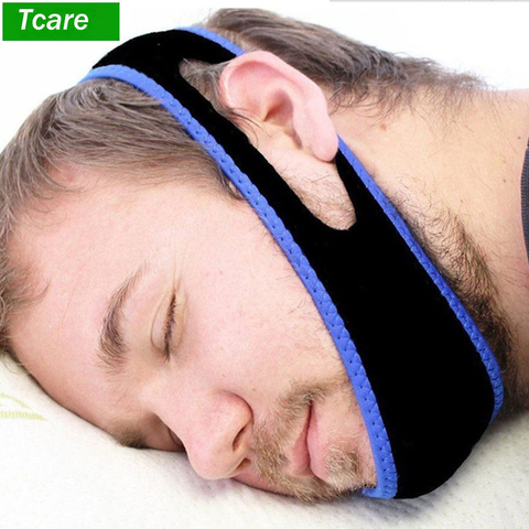 1Pcs Snoring Chin Strap Adjustable Anti Snore Chin Strap Support Stop Snoring- Natural and Instant Snore Relief Jaw Belt ► Photo 1/6