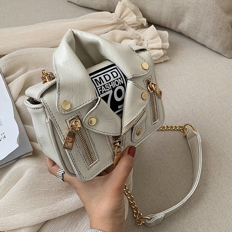 hagl velfærd Under ~ women bags jacket fashion bags Chain Motorcycle Bag fenty bag Women Rivet  Clothing Shoulder Messenger Bag Leather Crossbody - Price history & Review  | AliExpress Seller - WH XG Store | Alitools.io
