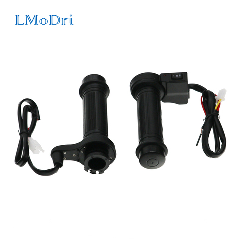 LMoDri New Motorcycle Electric Heated Grip Motorbike ATV Hand Hot Grips 7/8