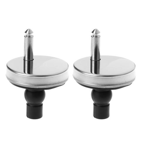 2Pcs Toilet Seat Hinges Mountings Replacement Hinge Fittings Screws For Toilet Accessories ► Photo 1/6
