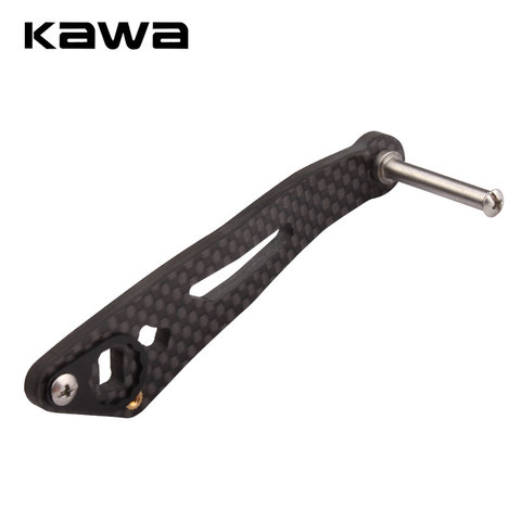 Kawa New Fishing Reel Handle Carbon Materails Fishing Rocker High Quality Reel Accessory Hole size 8X5 and 7X4mm Together ► Photo 1/6