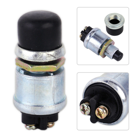 1pc Ignition Starter Switch 60A 12VDC Truck Engine Start Waterproof Push Boat Starter Horn Replacement Button Car Switch ► Photo 1/6