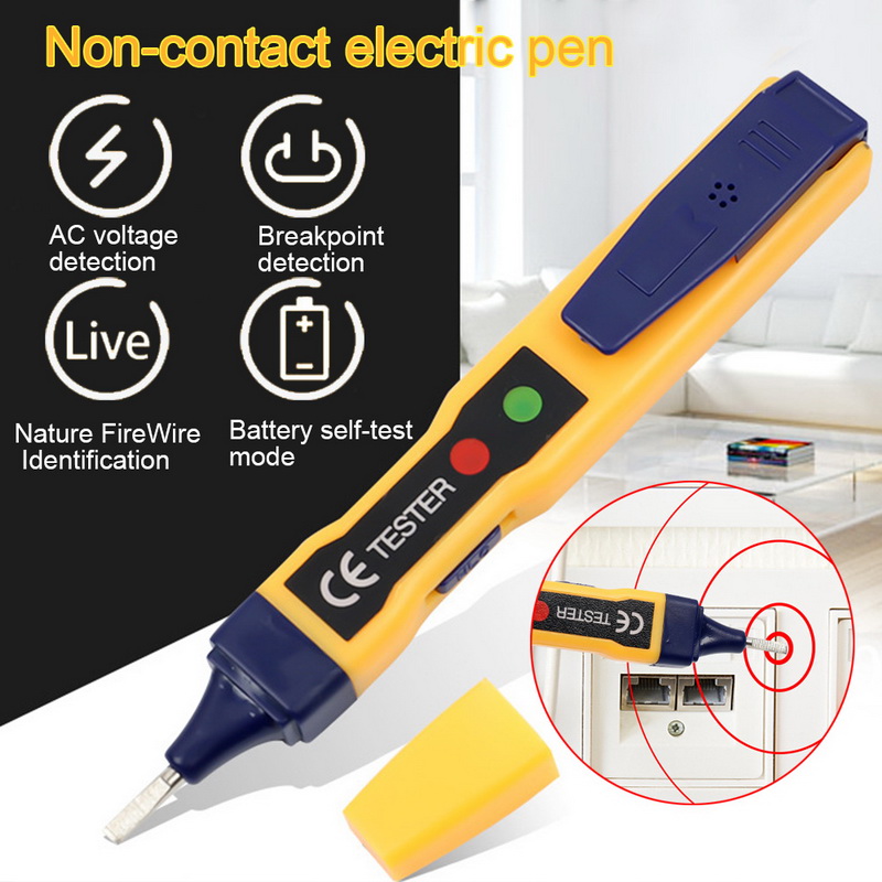 LED Light AC Electric Voltage Tester Volt Test Pen Detector Sensor 90~1000V 