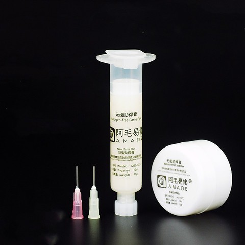 AMAOE Halogen-Free Solder Paste Flux Oil for Mobile Phone Repair BGA Solder Reballing ► Photo 1/6