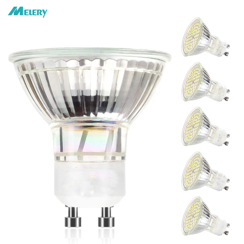 GU10 LED Bulb Warm White 3000K Daylight 6000K Spotlight 5W Equivalent 50W Halogen Light Energy Saving Lamp for Home Office 6Pack ► Photo 1/6