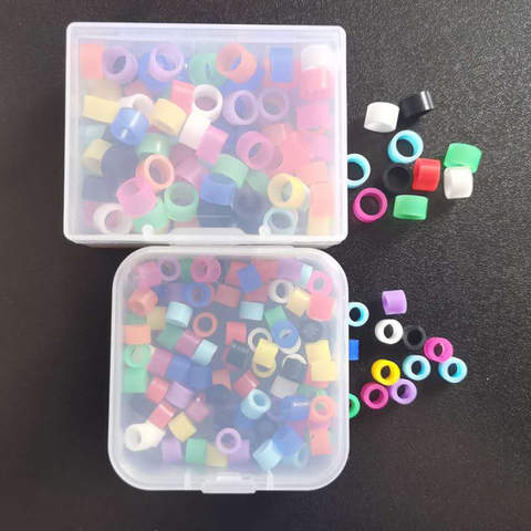 100pcs/Box Dental Tools Materials Instrument Code Ring Soft Silicone Multi Color Fit All Hand Instruments Dentist Dentistry Oral ► Photo 1/6