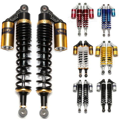 Universal 320mm 340mm 380mm 400mm Air Shock Absorber Rear Suspension Spring Scooter Dirt Bike Gokart Quad ATV Motorcycle D30 ► Photo 1/6