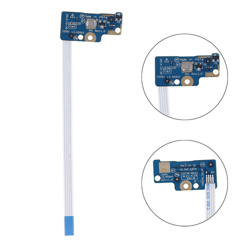 1Pc Power button board with cable for hp 15-G 15-R221TX 15-R LS-A991P ► Photo 1/6