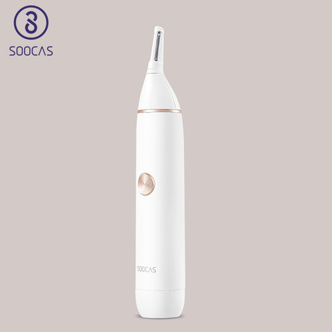 SOOCAS N1 Nose Hair Trimmer Electric Ear Hair Removal Shaver Blade Waterproof Cordless Razor Safty for Men ► Photo 1/6