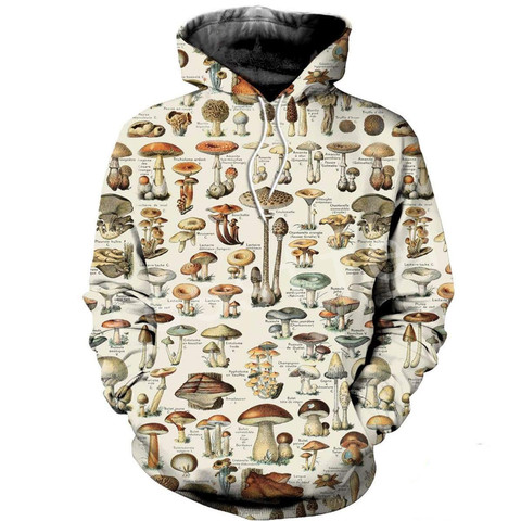 Tessffel Mushroom Colorful Tracksuit Unisex 3DPrint Hoodie/Sweatshirt/Jacket/Mens Womens HIP HOP Cartoon casual style-9 ► Photo 1/3