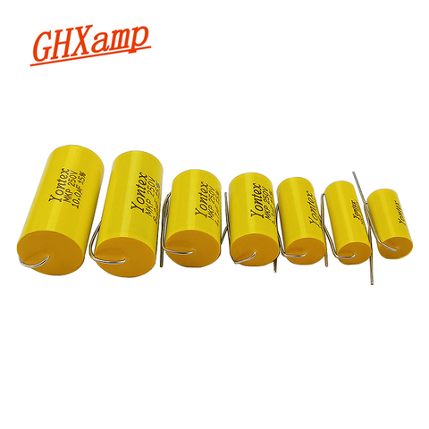 GHXAMP MKP Speaker Crossover Capacitance Capacitor 1.0uF-10uF/250V MKP Metal Film Threading For HIFI Audio Accessories 1pc ► Photo 1/6