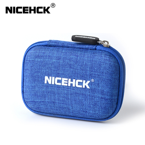 NICEHCK Linen Case In Ear Earphone Bag Headphones Portable Storage Box Headset Accessories Use For KZZSN NX7 Pro/EBX/DB3/F3/M6 ► Photo 1/6