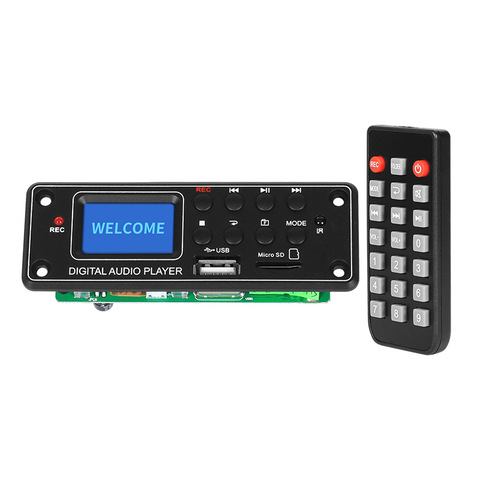 TPM006C High Quality MP3 Player Decoder Module USB SD BT FM Audio Player Board Ditigal Audio Player ► Photo 1/6