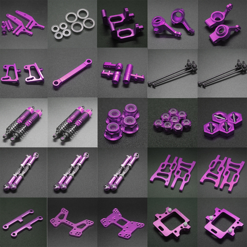 Upgrade Parts Package For RC 1:10 Off-Road Buggy Electric & Nitro Purple HSP 94107, 94170, 94106 kit ► Photo 1/1