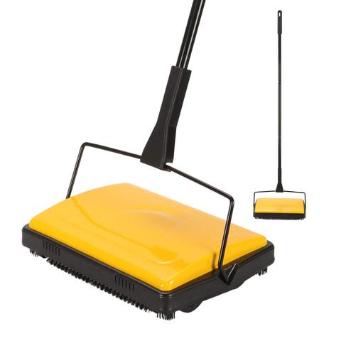 Cleanhome Carpet Floor Sweeper Cleaner for Home Office Carpets Rugs Undercoat Carpets Dust Scraps Paper Cleaning with Brush ► Photo 1/6