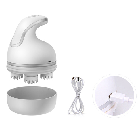 Electric Cat Head Massager Automatic Pet Scratching Claw USB Charging Massager BJStore ► Photo 1/5
