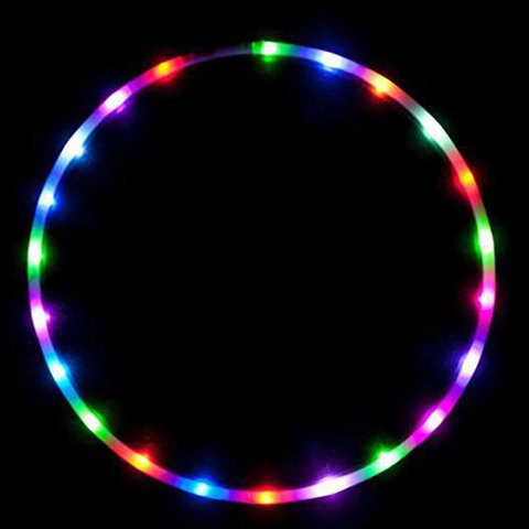 Dancing Fitness Circle Performing Sports Equipments Gift LED Light Fat Loss For Kids Adult Home Indoor Multi Color Changing ► Photo 1/6