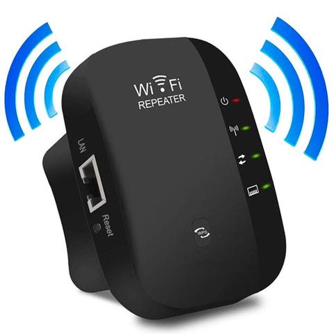EU Wireless Wifi Extender 300Mbps Repeater 802.11b/g/n 2.4G Network Antenna WPS wifi Signal Long Range Booster Repetidor ► Photo 1/6