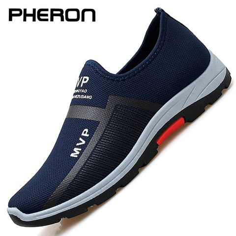 Summer Mesh Men Shoes Lightweight Sneakers Men Fashion Casual Walking Shoes Breathable Slip on Mens Loafers Zapatillas Hombre ► Photo 1/6