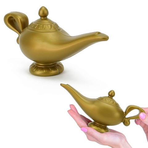 Cartoon Movie Aladdin Lamp Halloween Decoration Cosplay Costume Party Favors Fancy Dress Props hot Home Party Ornaments Figurine ► Photo 1/6