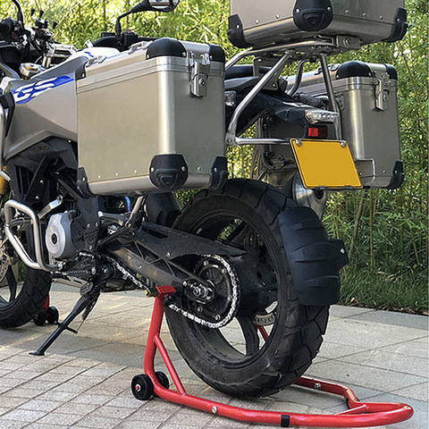 Repair frame Motorcycle front and rear wheels Raise the frame Parking frame Maintenance rack Parking rack maintenance tools ► Photo 1/6