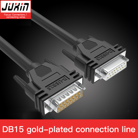 Industrial-grade DB15 cable Male to male to female to female 15-pin data cable 2 rows of 15-pin serial port parallel port cable ► Photo 1/6