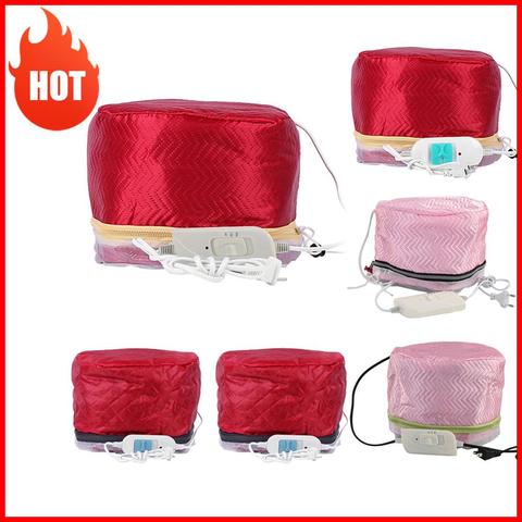 3 Modes Hair Steamer Cap Protection Electric Hair Heating Cap Thermal Treatment Heating Hat Beauty Hair Styling Care US EU Plug ► Photo 1/6