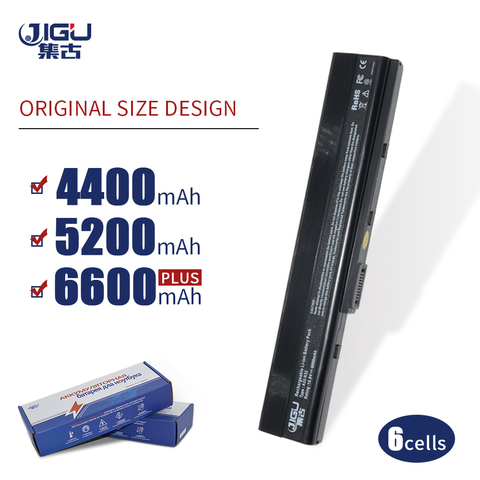 JIGU High Qualiy Laptop Battery For Asus K52J K52JB K52JC K52JE K52JK K52JR K52N K52D K52DE K52DR K52F K62 K62F K62J K62JR  ► Photo 1/6