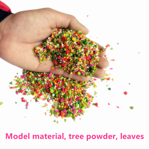 30g Miniature Train Railway Grass Powder Foliage For Model Building Artificial Wargame Landscape Scenery Diorama Accessories ► Photo 1/6