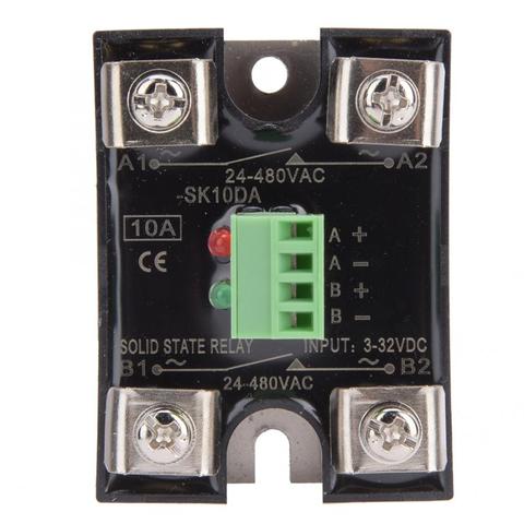 SSR 24-480VAC 10A / 25A / 40A Solid State Relay Dual Channel DC Control Dual Channel AC Single Phase ► Photo 1/6
