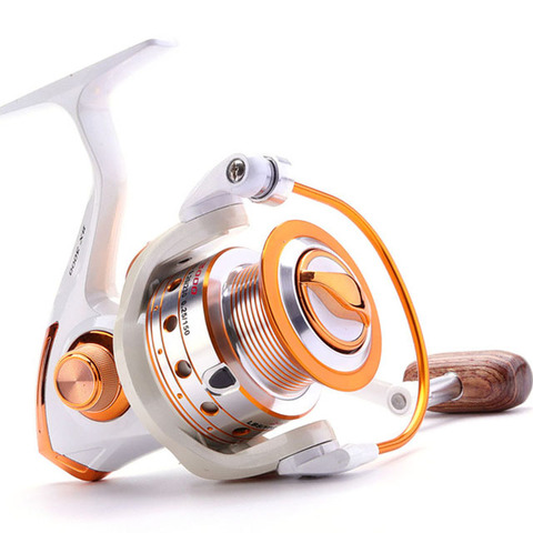 Full Metal for fish feeder baitcasting reel spinning reels for rod 13+1BB 5.5:1 Anti seawater corrosion roller fishing ► Photo 1/6