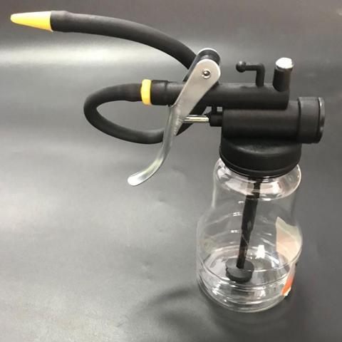 New 250ml Transparent Oil Can Oiler Lubrication Oil Plastic Machine Pump High Pressure Pump Oiler Grease Gun ► Photo 1/6