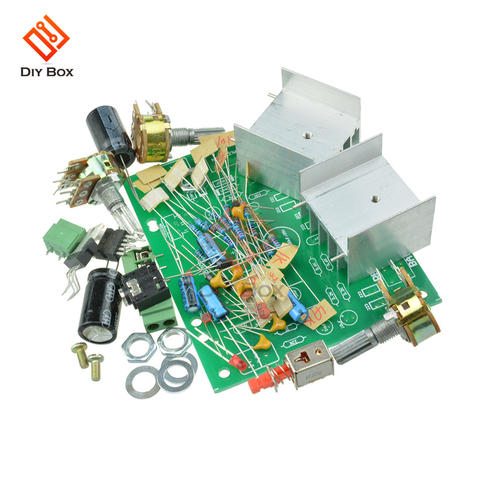 TDA2030A Hifi Audio Amplifier Board Module Stereo AMP AC 12V Dual Channel 15W+15W Diy Kit Electronic PCB Board Module ► Photo 1/6