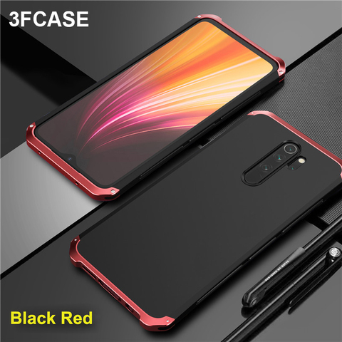 Shockproof Metal Armor Phone Case For Xiaomi Redmi Note 8 Pro Case Aluminum + PC Cover Coque For Xiaomi Redmi Note 8 Pro Funda ► Photo 1/6