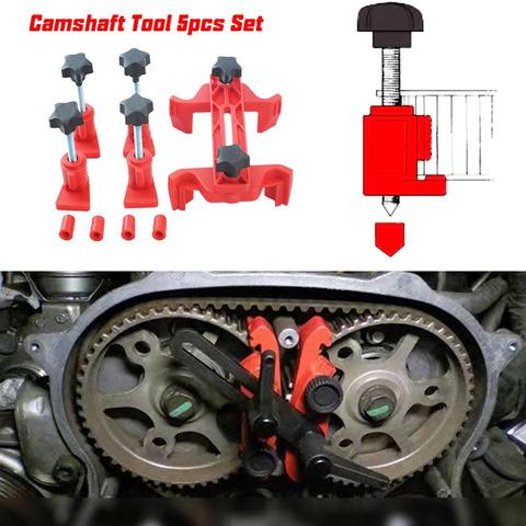 5 Pcs Universal Cam Camshaft Lock Holder Car Engine Cam Timing Locking Tool Set Retainer Timing Belt Fix Changer ► Photo 1/6