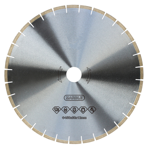 DB67 Top Quality Diamond Circular Saw Blades 18 Inch D450mm Marble Silent Blades Wet Cutting Disc for Marble Slab 1PC ► Photo 1/6