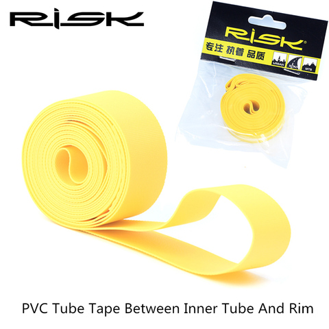 RISK 2pcs Bicycle Tire Liner Bike PVC Puncture Proof Belt Protection Pad Nylon Anti-Puncture Tyre Protector Tape MTB Road Bike ► Photo 1/6