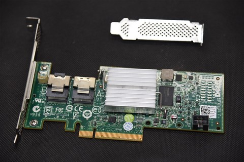 Used original Dell H200 PERC SAS SATA 6Gb PCI-e  8-Port Raid Controller=9210 9211-8i 047MCV DELL H200 P20 IT mode ► Photo 1/5