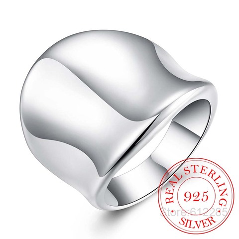 Big Thumb Charmings Styles 925 Sterling Silver Rings for Women Anniversary Party Fashion Jewelry 2022 New Rings Anel De Prata ► Photo 1/6