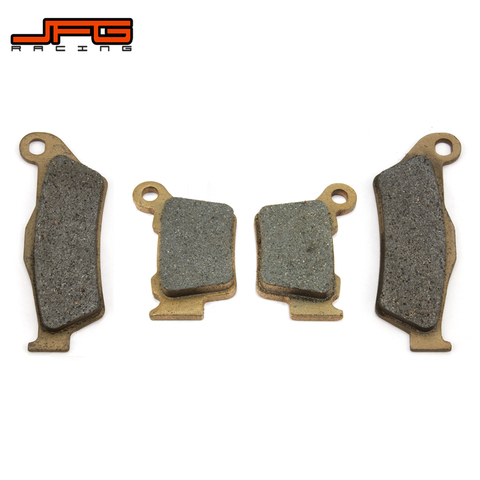 Motorcycle Front And Rear Brake Pads For KTM EXC EXCF SX SXF XC XCW XCF XCFW 125 150 200 250 300 350 400 450 500 505 525 530 ► Photo 1/6