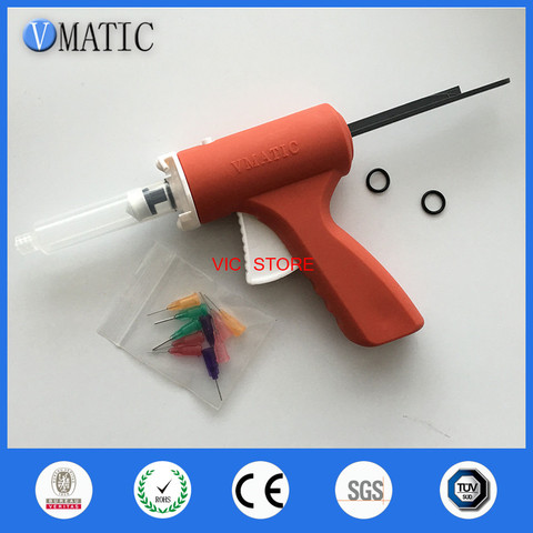 Free Shipping Quality 10ml 10cc Manual Syringe Epoxy Caulking Adhesive Single Liquid Glue Dispenser Gun ► Photo 1/3