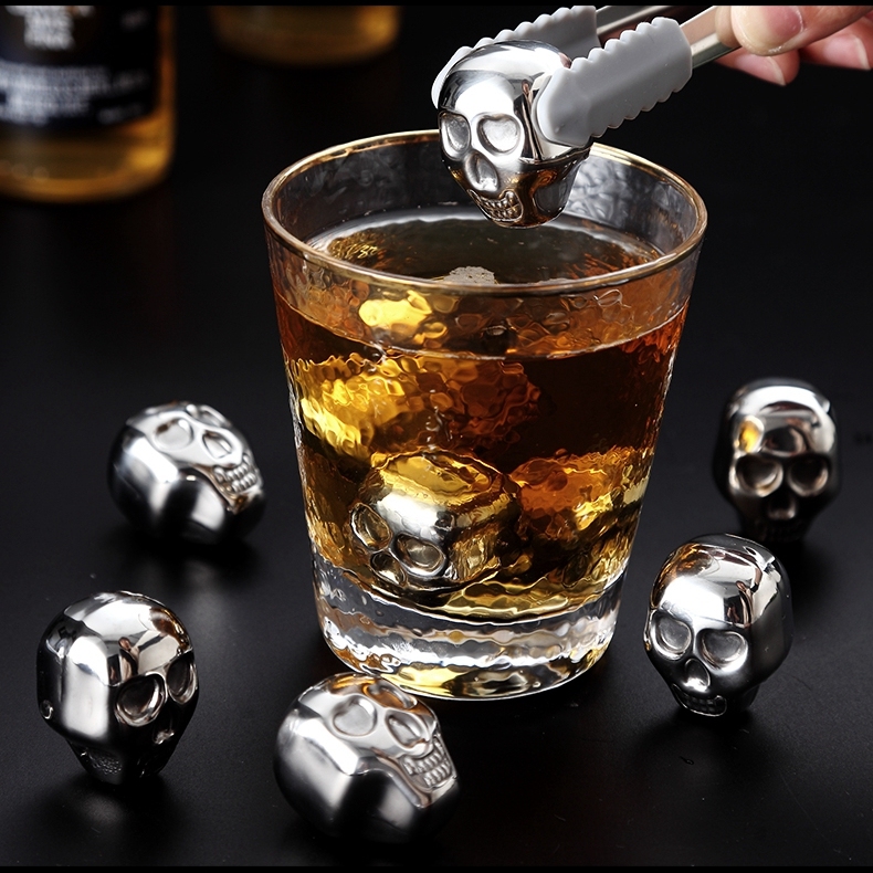 Ice Cube Maker DIY Creative Gun Bullet Skull Shape Tray Chocolate Mold Home  Bar Party Cool Whiskey Wine Ice Cream Bar Tool - AliExpress