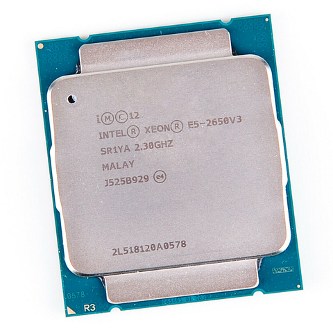 Intel Xeon E5 2650 V3 Processor SR1YA 2.3Ghz 10 Core 105W Socket LGA 2011-3 CPU E5 2650V3 CPU ► Photo 1/2