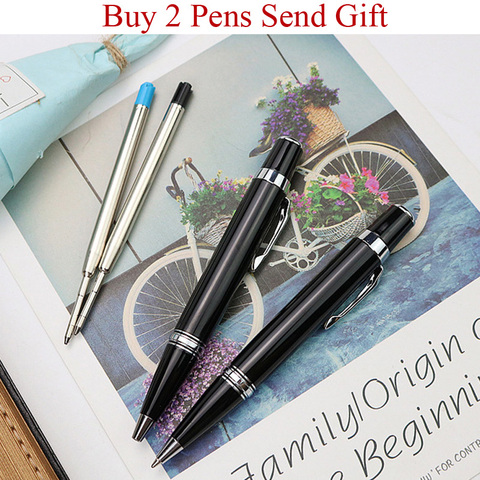 Hot Selling Small Size Business Men Ballpoint Pen Hot Selling Luxury Signature Pen Buy 2 Pens Send Gift ► Photo 1/6