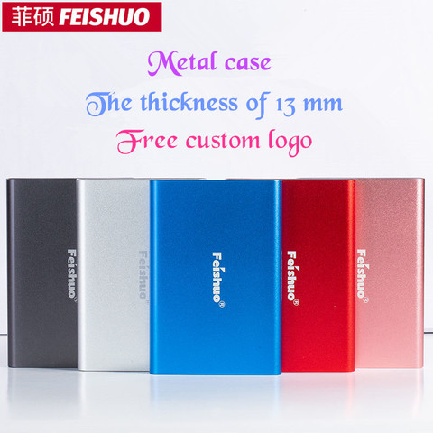 Portable External Hard Custom LOGO Drivefor PC/Mac USB 3.0 80GB 120GB 160GB 250GB 320GB 500GB 1TB 2TB HDD External HD Hard Disk ► Photo 1/6