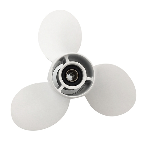 9 1/4X11 For Yamaha 8 Tooth Spine Aluminium Propeller Propellers 15Hp Propellers 9.9 Hp Propellers ► Photo 1/6