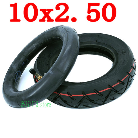 10 Inch Electric Skateboard Tire 10x2.5 for Electric scooter Skate Board 10x2.50 inflatable wheel Tyre outer tire ► Photo 1/6