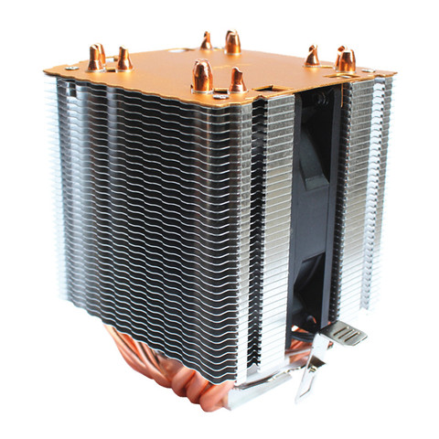 3/4PIN RGB LED CPU Cooler 6-Heatpipe Dual Tower 12V 9cm Cooling Heatsink Radiator for LGA 1150/1151/1155/1156/775/1366 AMD 2011 ► Photo 1/6